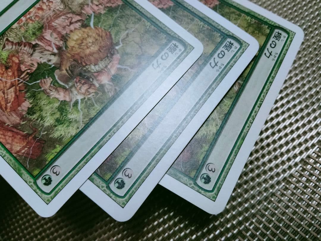 【ご確認用】第9版 樫の力 日本語 1枚　MTG