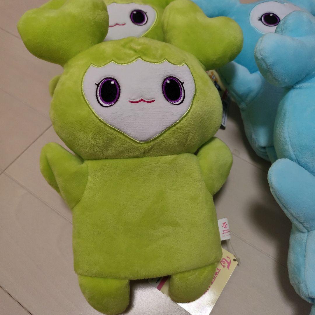 TWICE LOVELYS ぬいぐるみパペット ナヨン ジョンヨン 7個セット