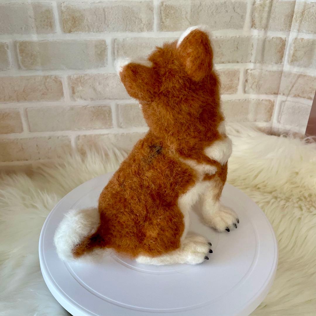 羊毛フェルト　柴犬　momoichigo