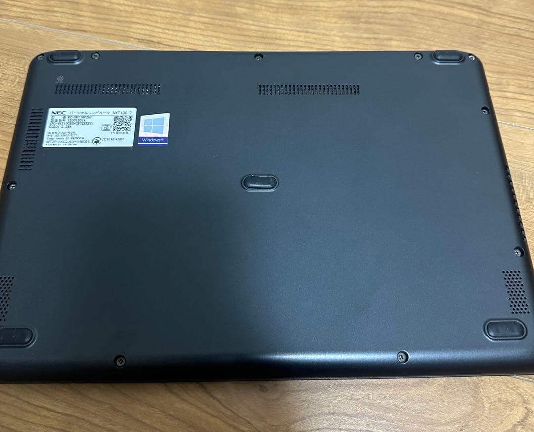 Windowsノート本体 NEC i5 10210Y/8GB/128GB(SSD)FHD/Win11