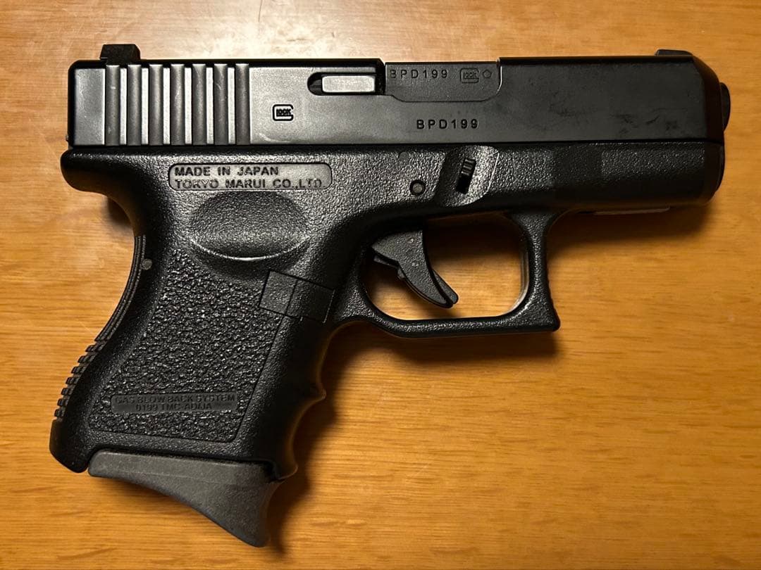 ジョン　東京マルイ　Glock 26 ガスガン　グリップ ブラック