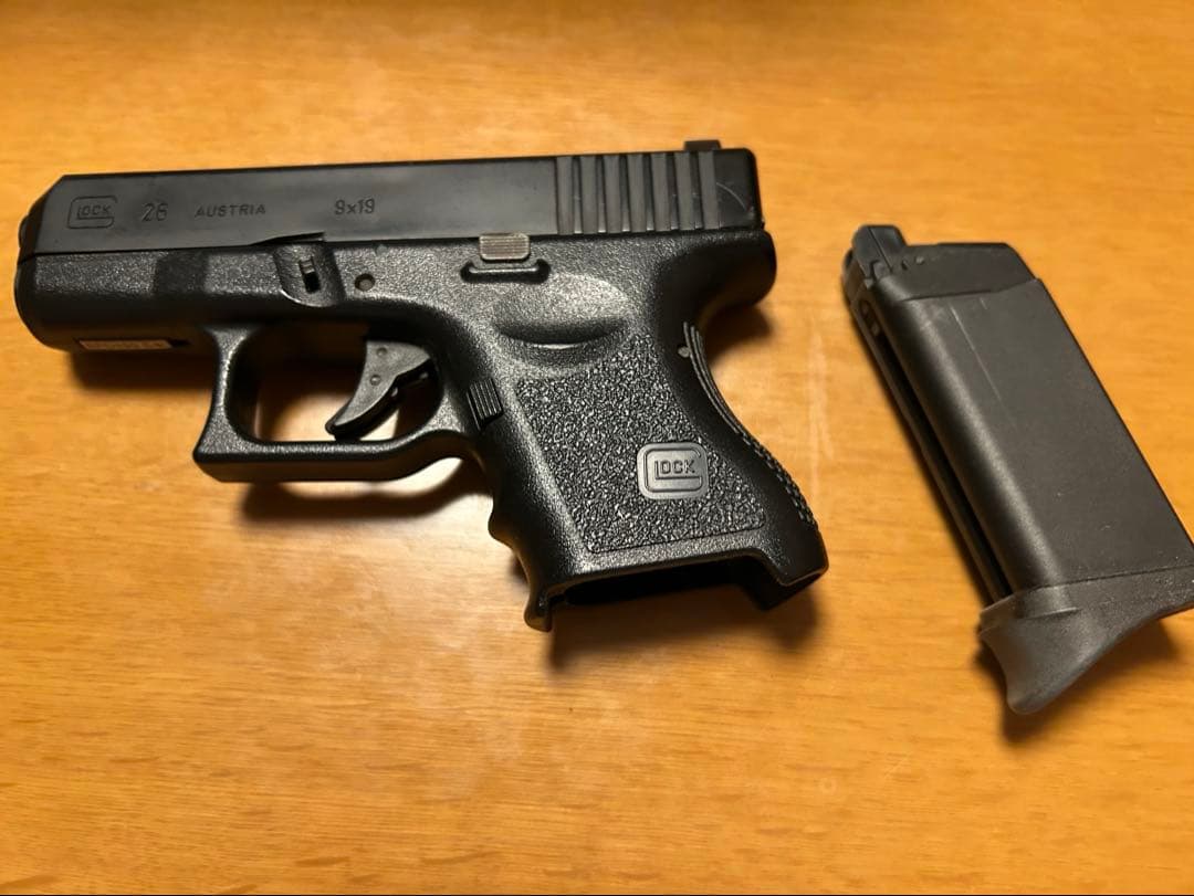 ジョン　東京マルイ　Glock 26 ガスガン　グリップ ブラック