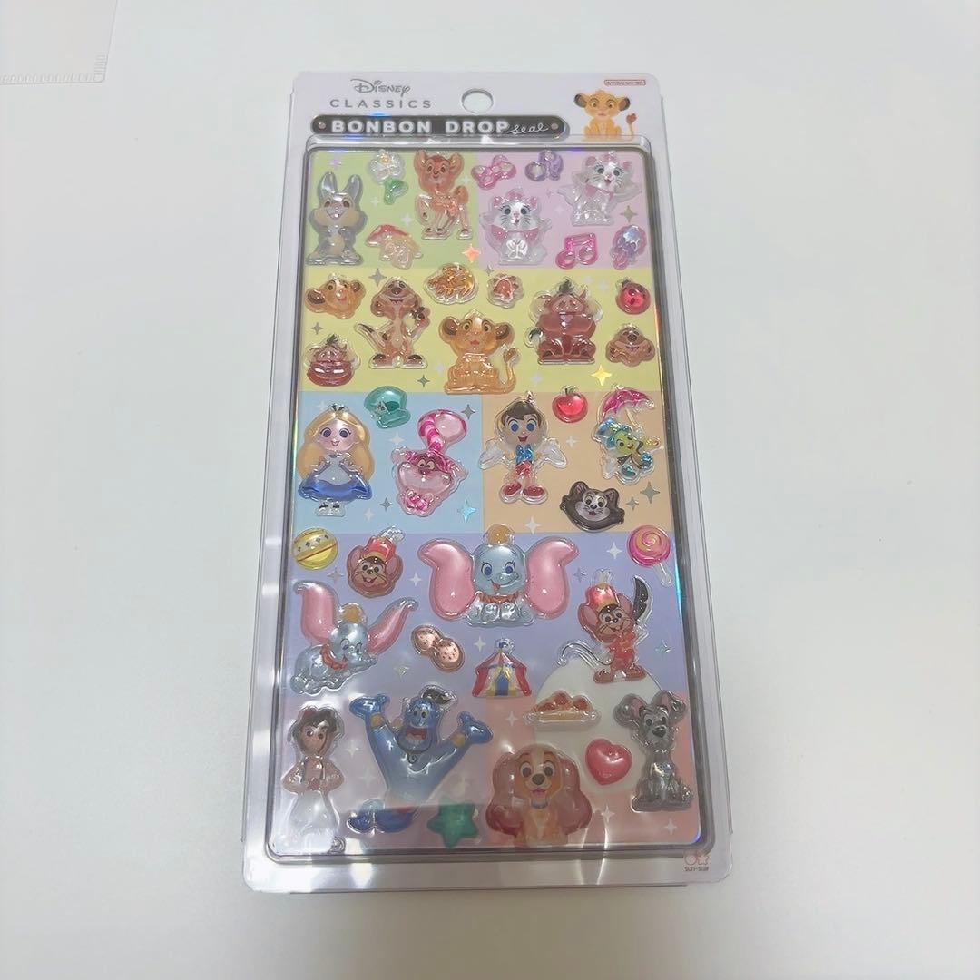h*u様 完全正規品 ディズニー ボンボンドロップシール 3枚セット まとめ売り