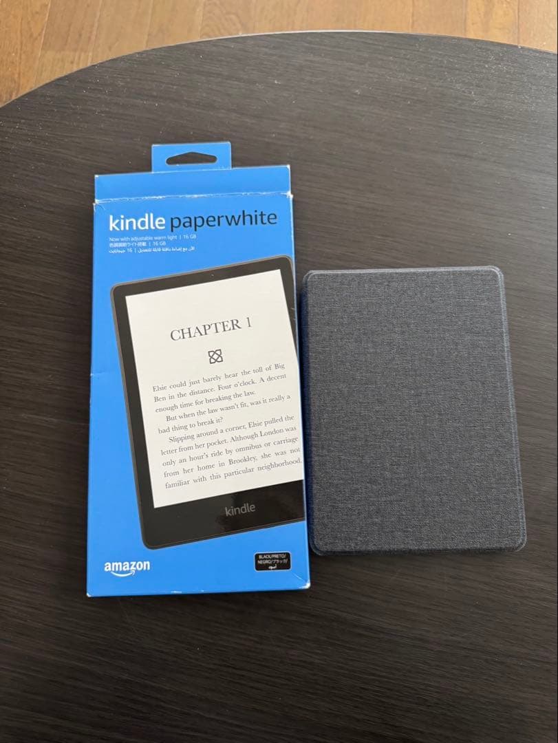Kindle Paperwhite 本体 + カバー付き　11世代　16GB