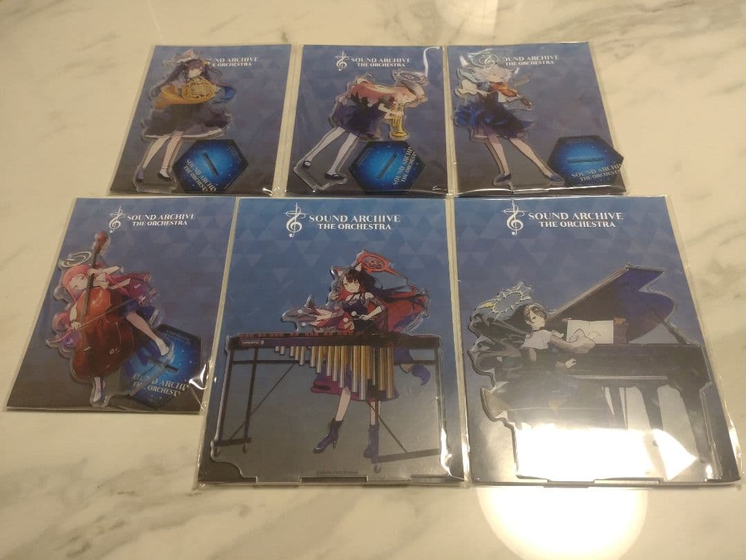 【韓国限定】ブルーアーカイブ サウンドアーカイブ【全種】アクリルスタンド