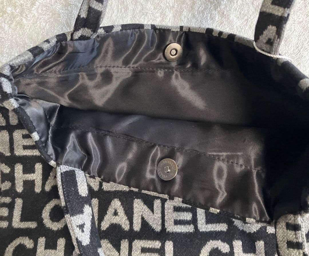 CHANEL ロゴデザイン トートバッグ　　ノベルティ【未使用】