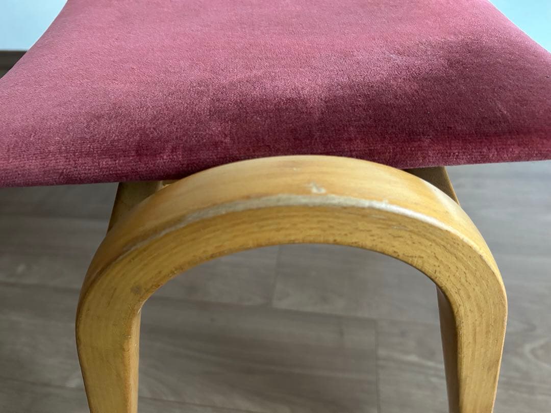 秋田木工　スタッキングスツール　剣持勇　チェア　椅子　大塚家具　名作椅子