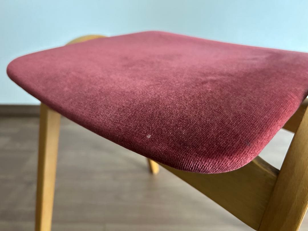 秋田木工　スタッキングスツール　剣持勇　チェア　椅子　大塚家具　名作椅子