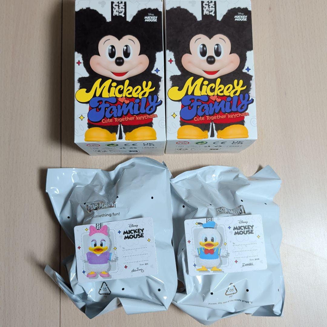 POPMART MickeyFamily ドナルド・デイジー