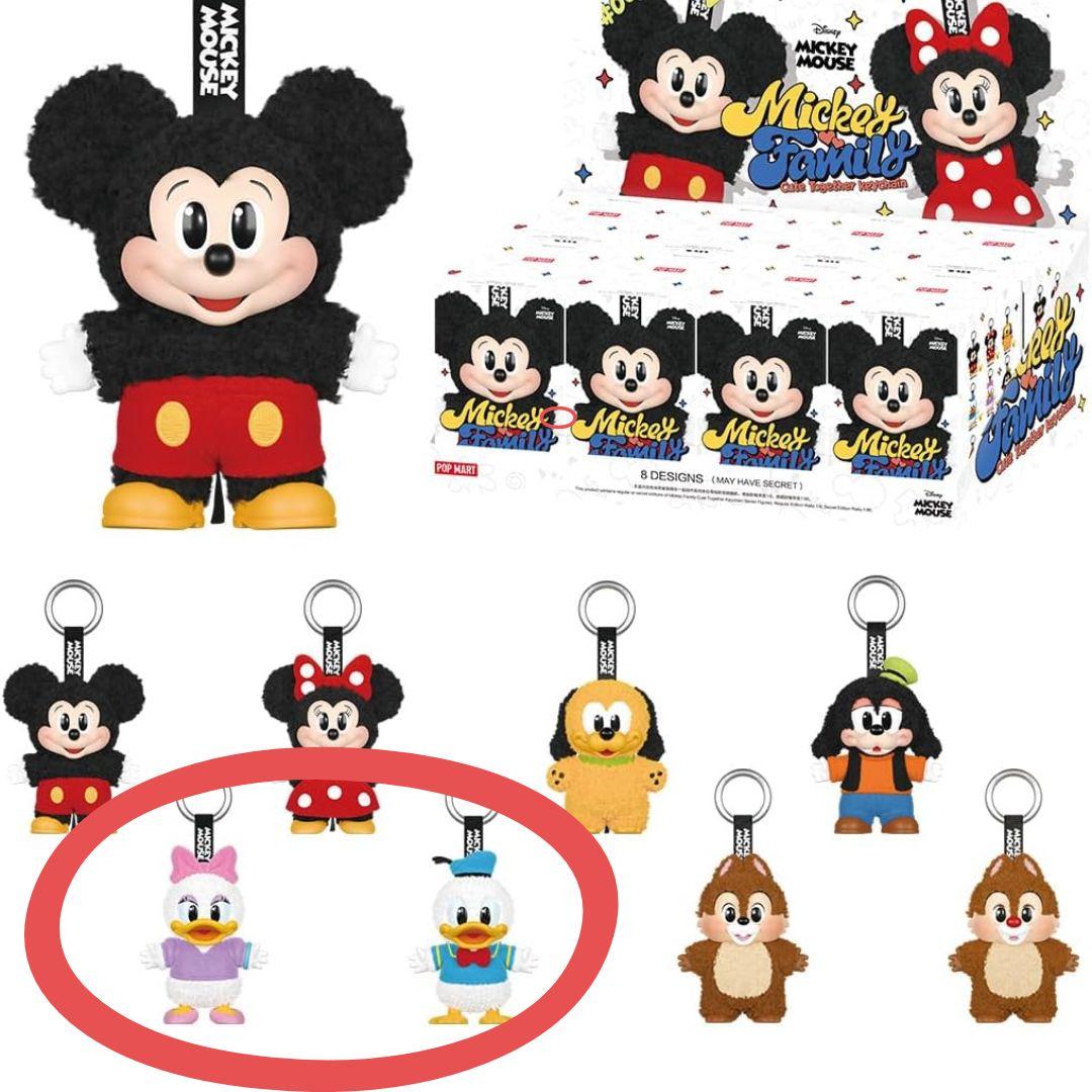 POPMART MickeyFamily ドナルド・デイジー