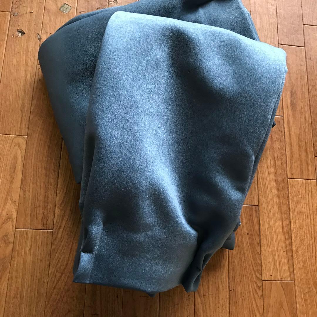 遮光カーテン 幅150cm×丈220cm2枚　コバルト　ネイビー