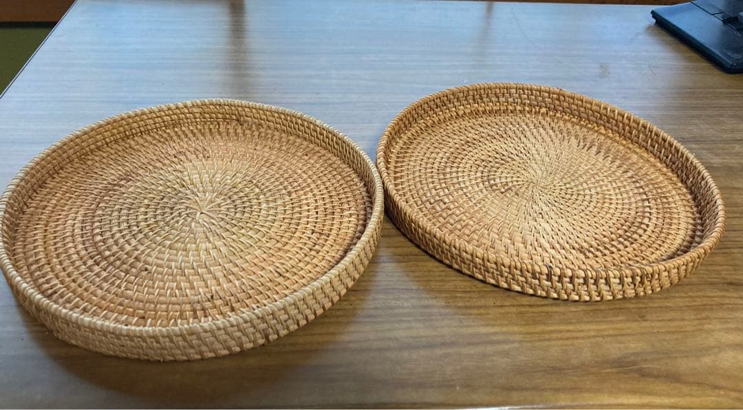 【ハンドメイド】丸かご　5個セット