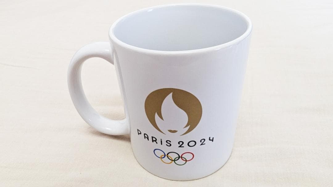 パリ2024 五輪・オリンピック 公式マグカップ (外箱付)