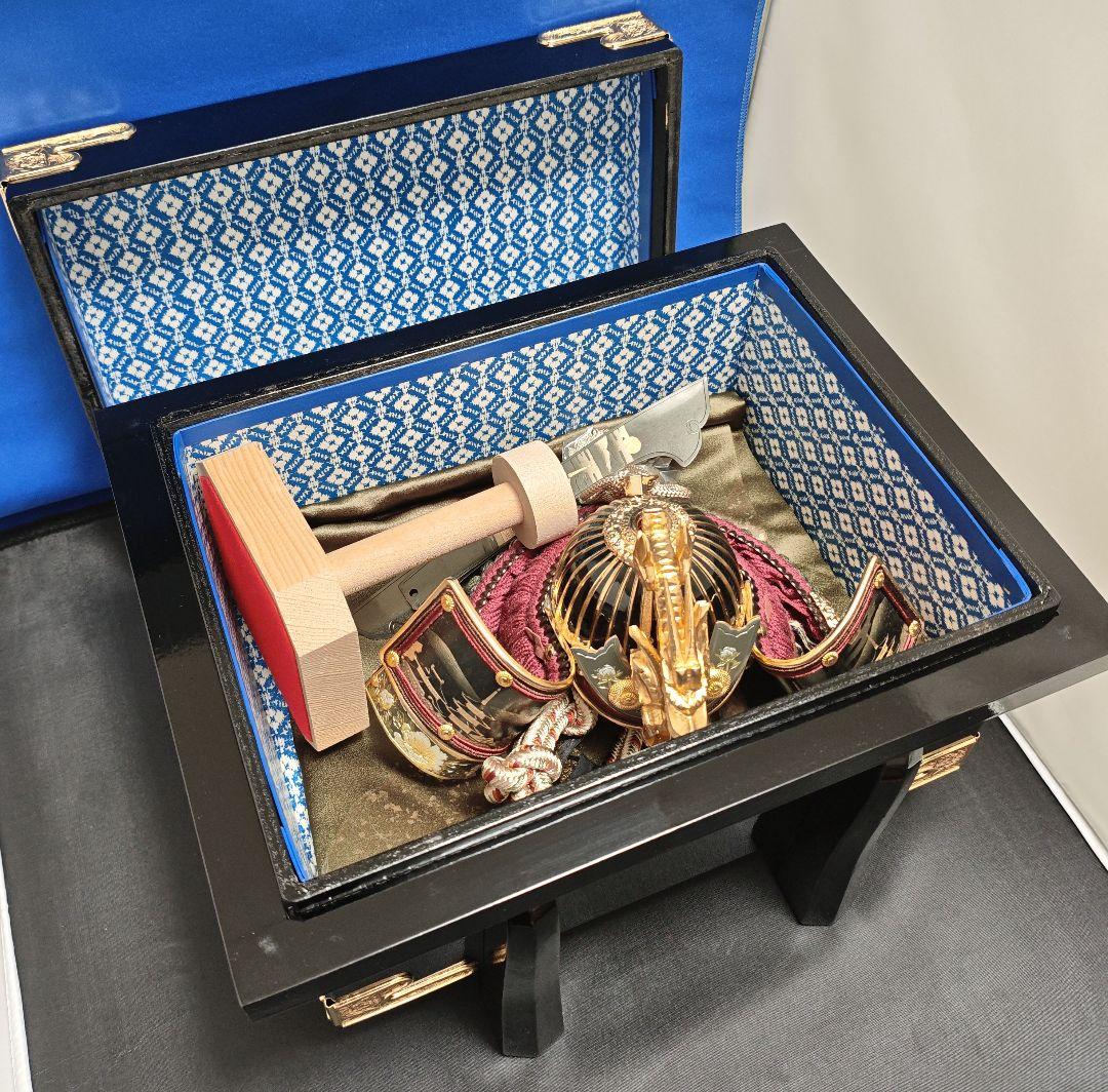 五月人形 兜 彫金 古都 12号