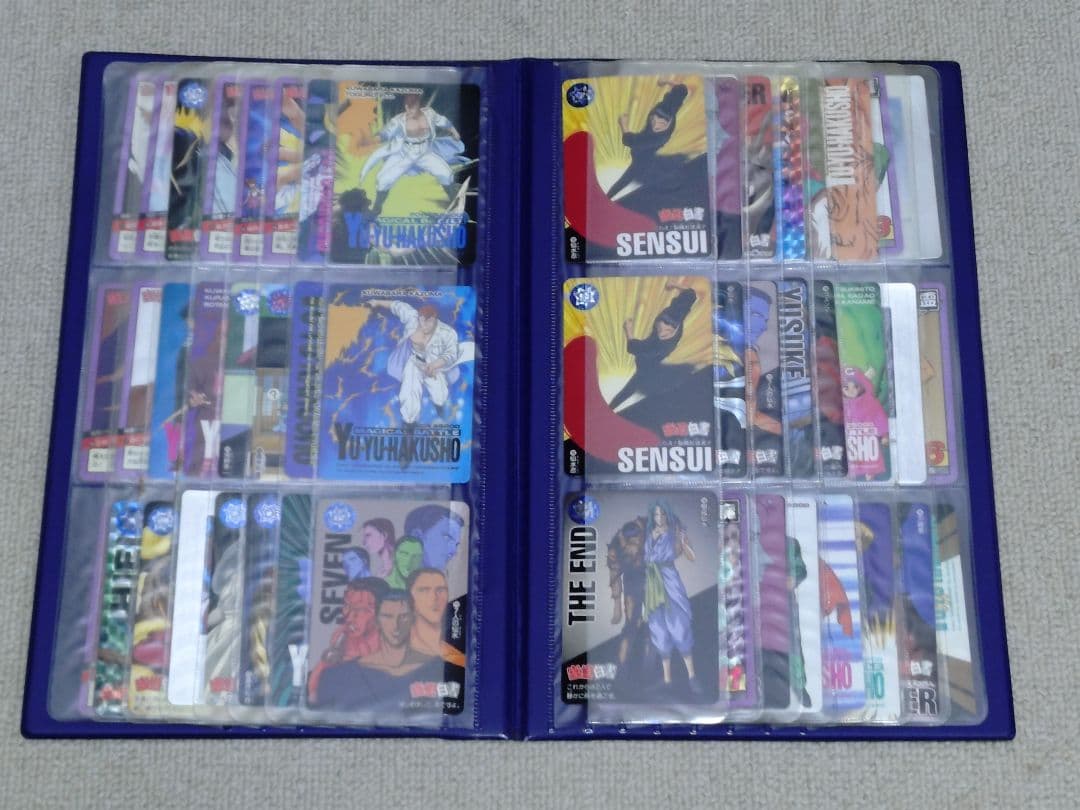 幽遊白書　カードコレクション　アルバム