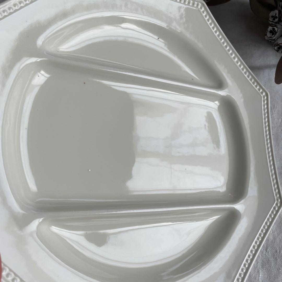 フランス アンティーク クレイユモントロー オクトゴナルD