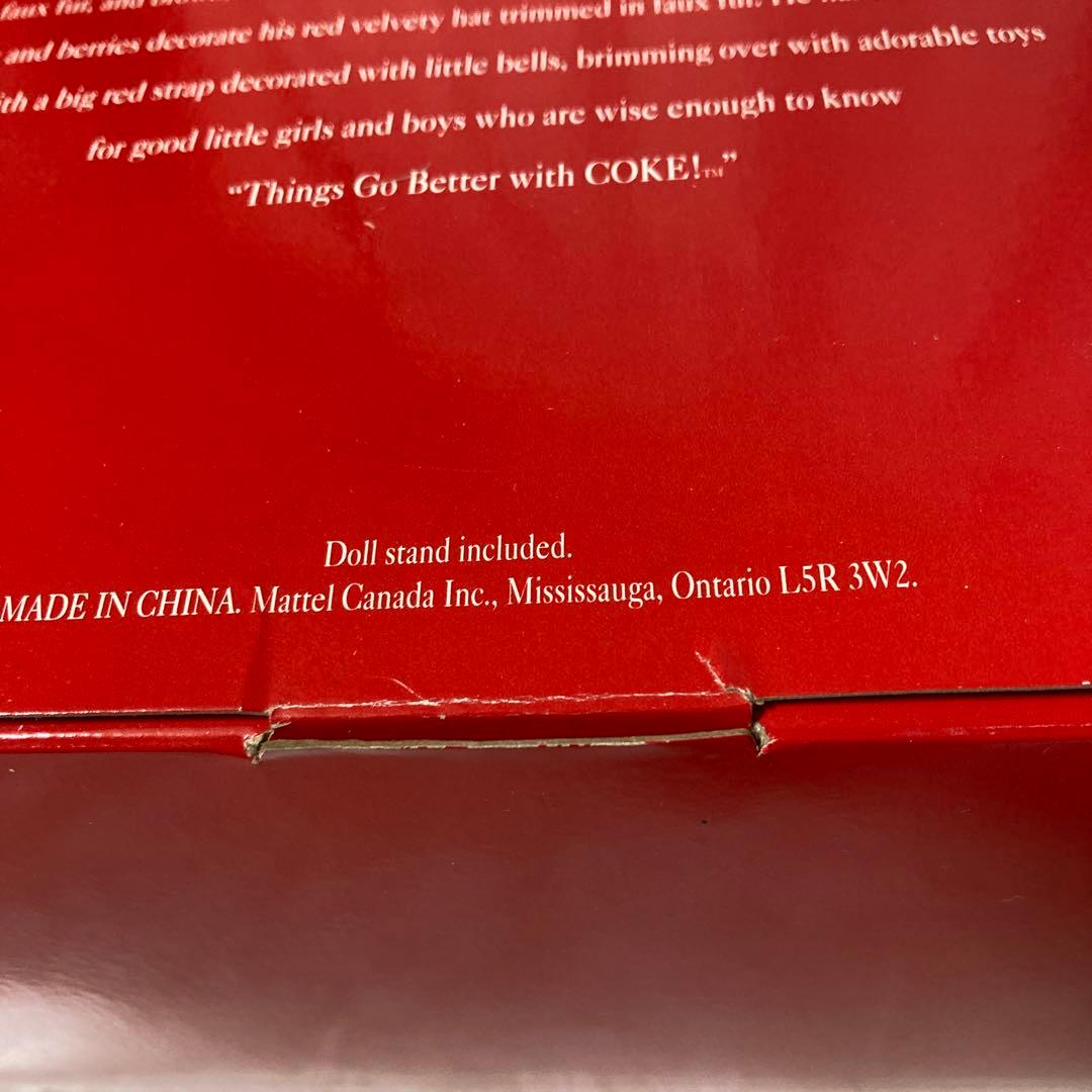 Barbie Coca-Cola Santa 1999年製　サンタクロース　レア