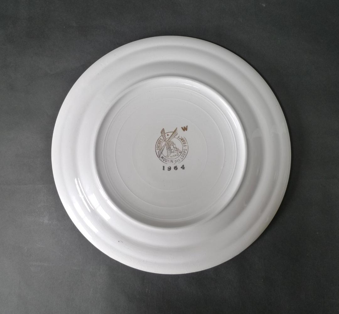 ヴィンテージ★ムーラン・デ・ルー フランス海軍　プレート2枚