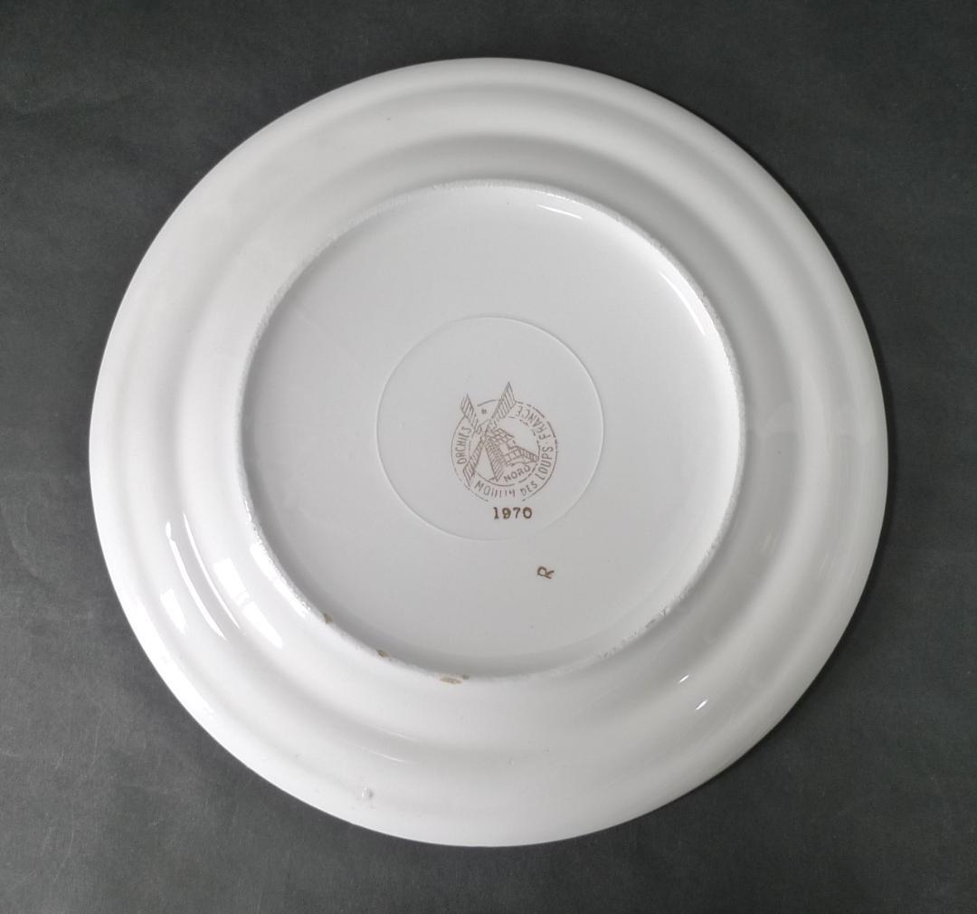 ヴィンテージ★ムーラン・デ・ルー フランス海軍　プレート2枚