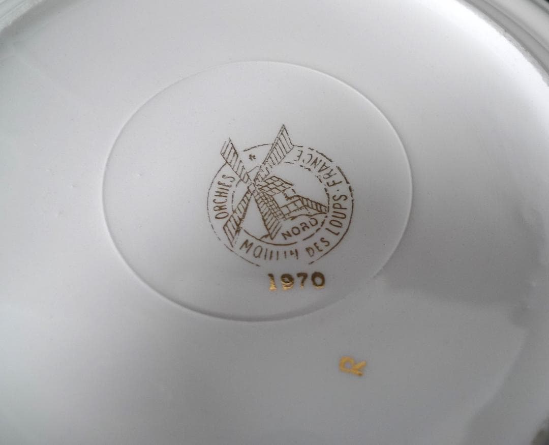 ヴィンテージ★ムーラン・デ・ルー フランス海軍　プレート2枚