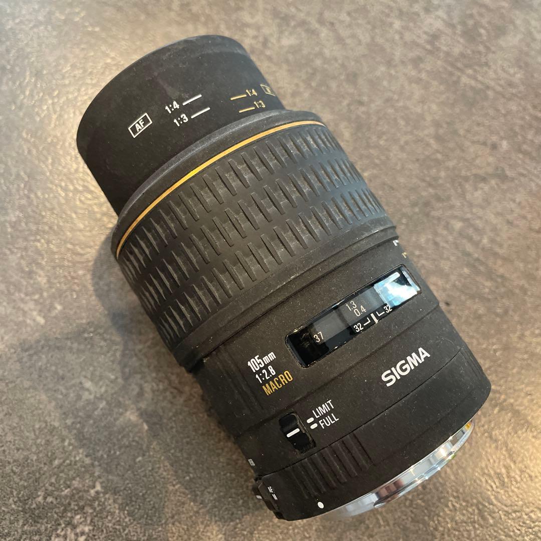 レンズ(単焦点) Canon SIGMA 105mm EXsigma