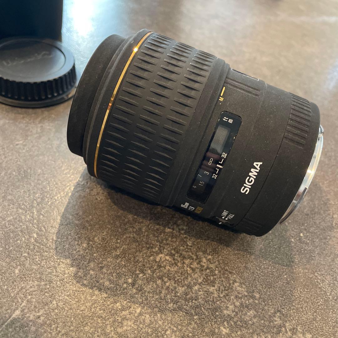 レンズ(単焦点) Canon SIGMA 105mm EXsigma