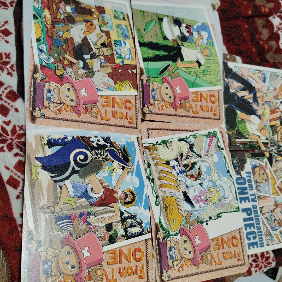 幻！！ワンピース マウスパッドダス 8枚コンプリート品