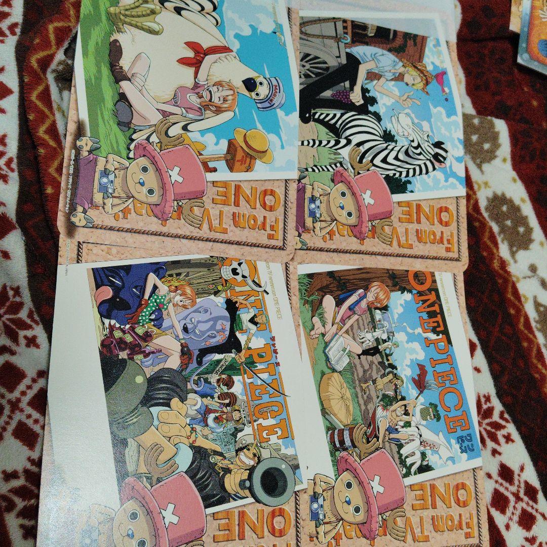 幻！！ワンピース マウスパッドダス 8枚コンプリート品