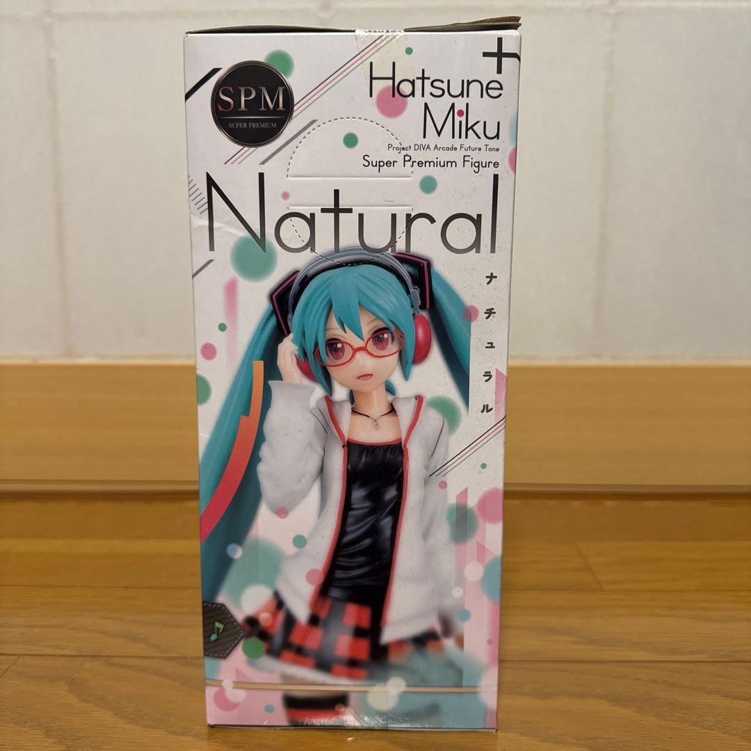【新品・未使用】　初音ミク　スーパープレミアムフィギュア　ナチュラル