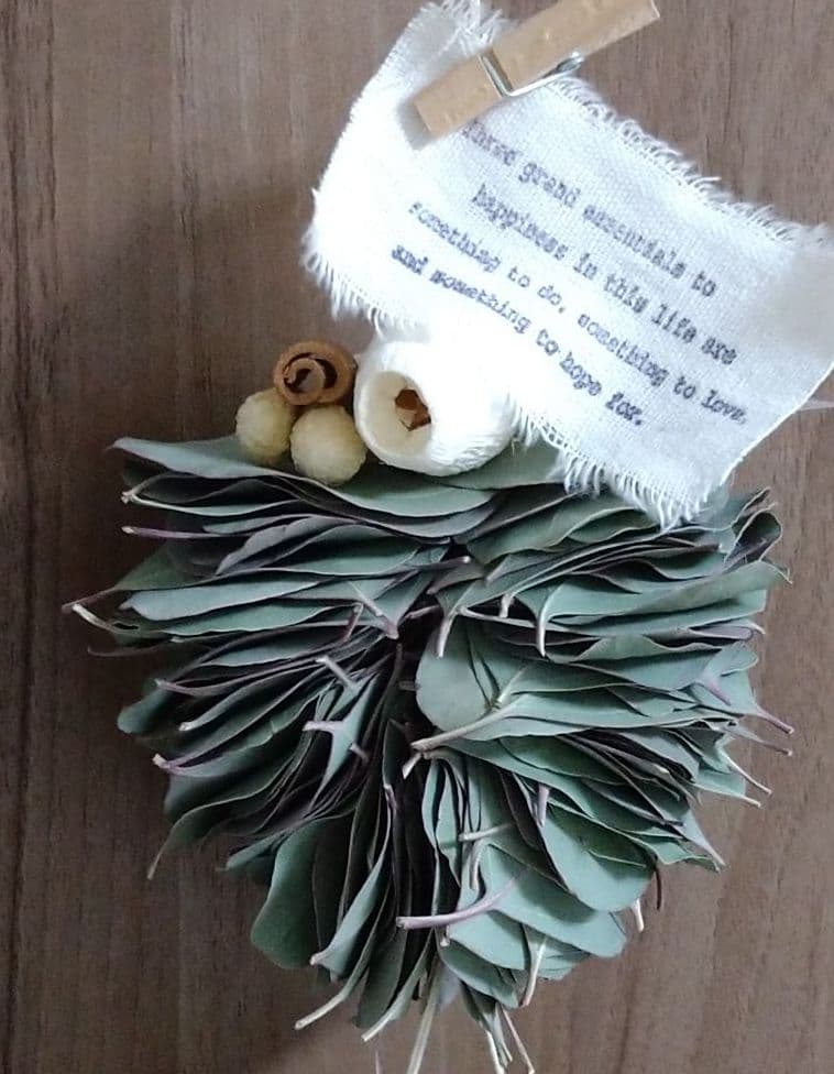 ユーカリのリースガーランド