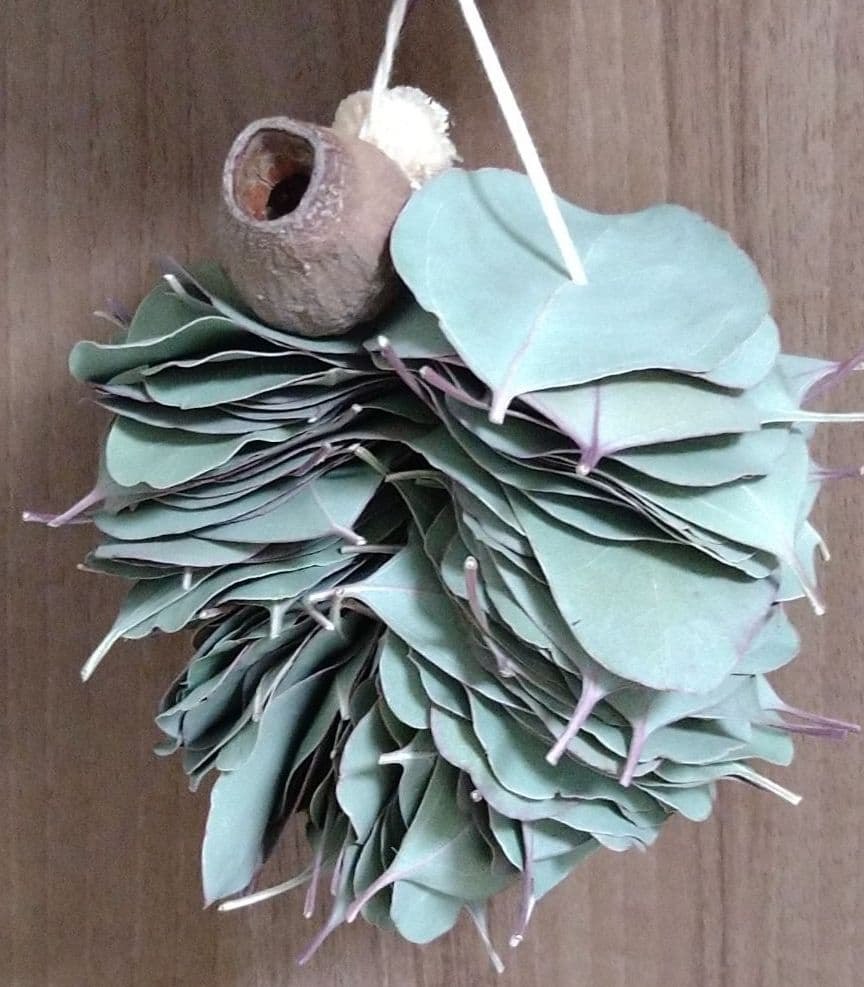 ユーカリのリースガーランド