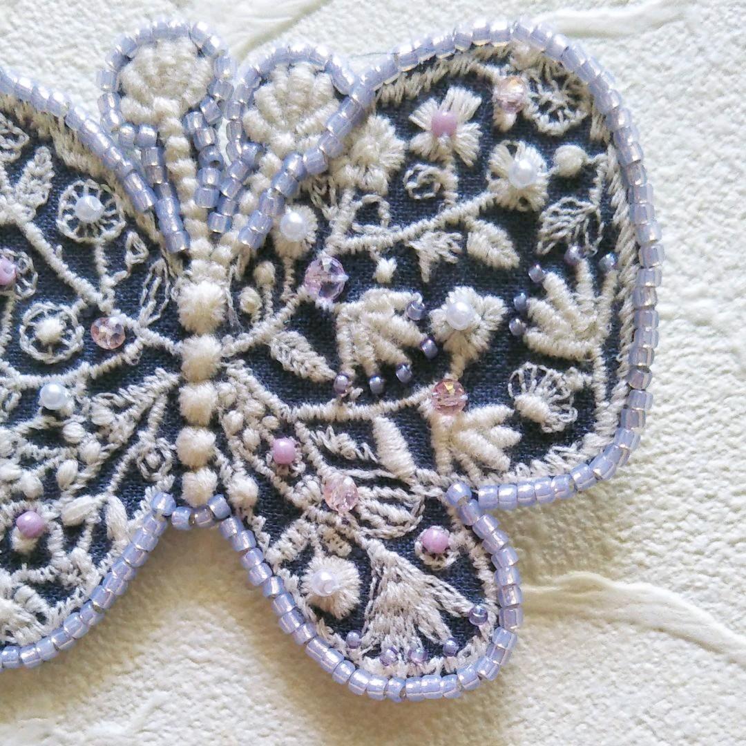 商談中⑥61ミナペルホネン ハンドメイド ブローチアクセサリー