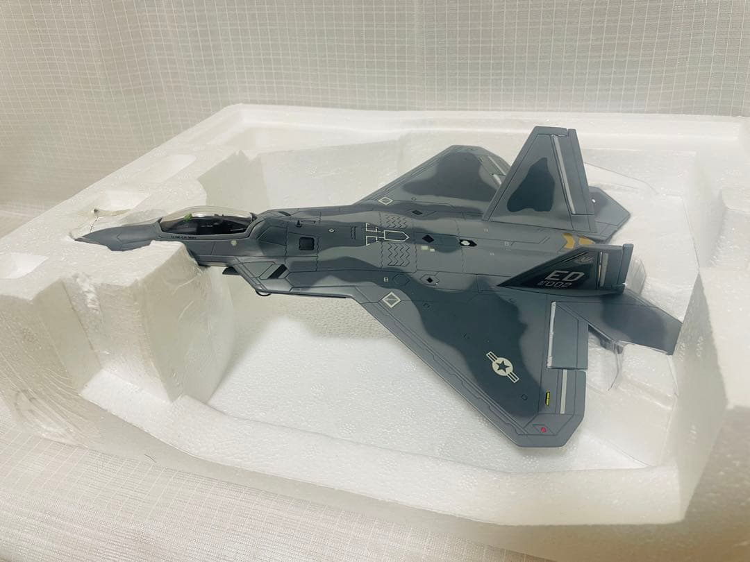 F-22 ラプター ダイキャスト 完成品 gaincorp 付属品未開封 美品