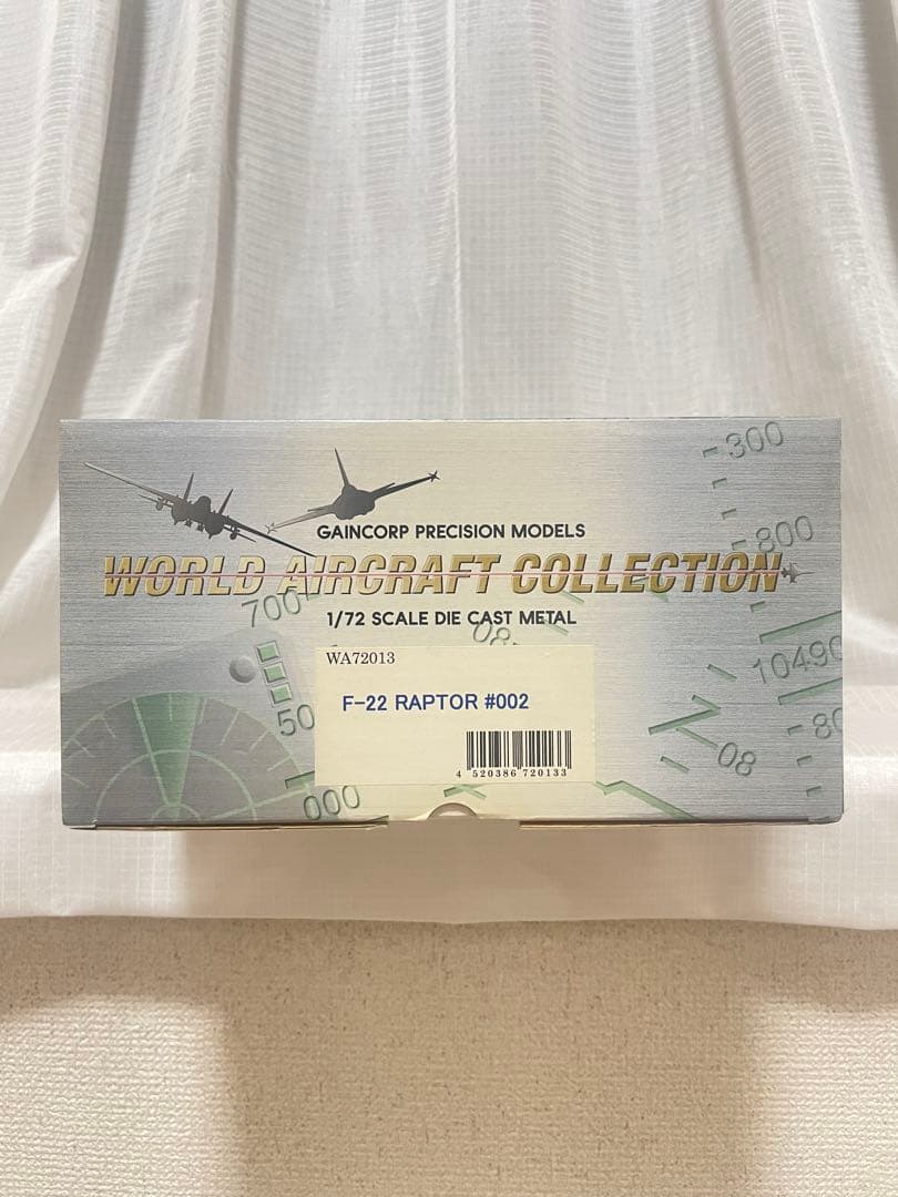 F-22 ラプター ダイキャスト 完成品 gaincorp 付属品未開封 美品