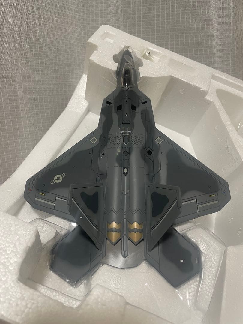 F-22 ラプター ダイキャスト 完成品 gaincorp 付属品未開封 美品