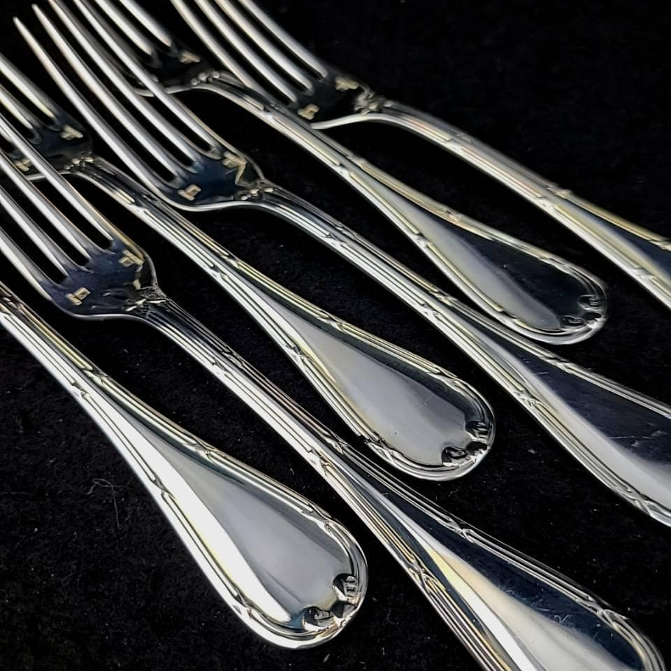 ◇良品◇クリストフル　リュバン　ナイフ　フォーク　スプーン　18本セット　6客分