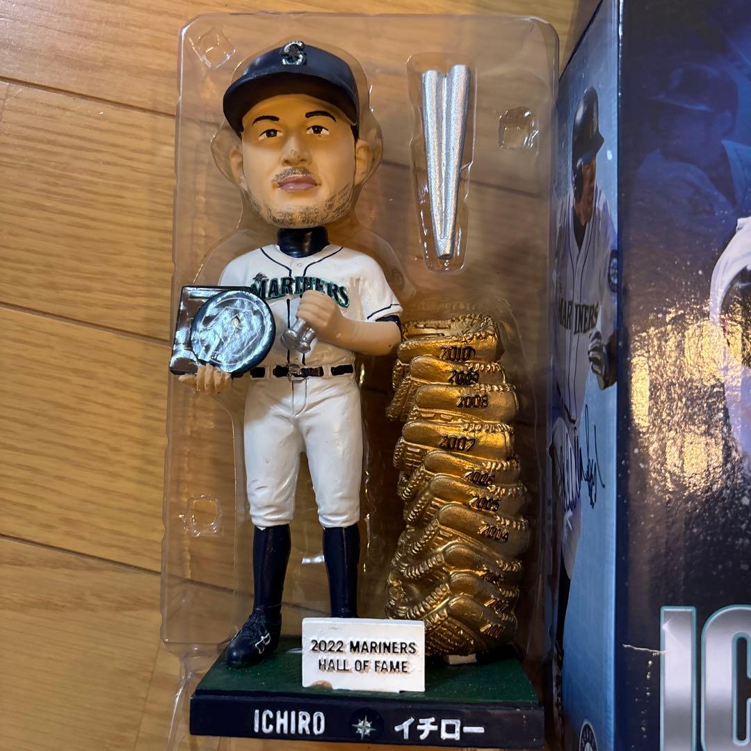 イチロー 2022年マリナーズ殿堂入りボブルヘッド