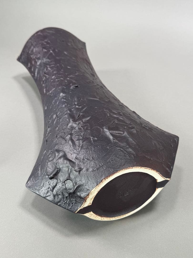 池坊　いけばな　陶器　花器　花瓶　高さ40.2cm 華道具