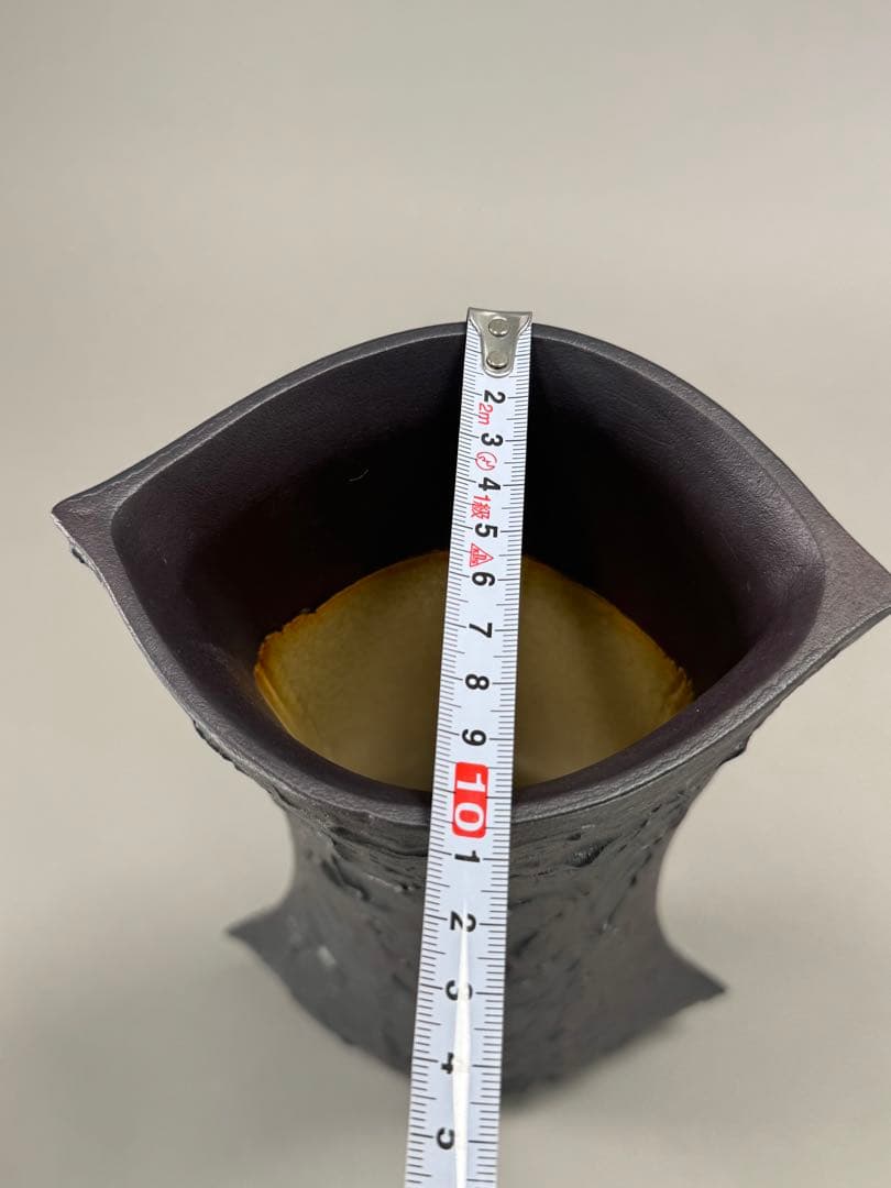 池坊　いけばな　陶器　花器　花瓶　高さ40.2cm 華道具