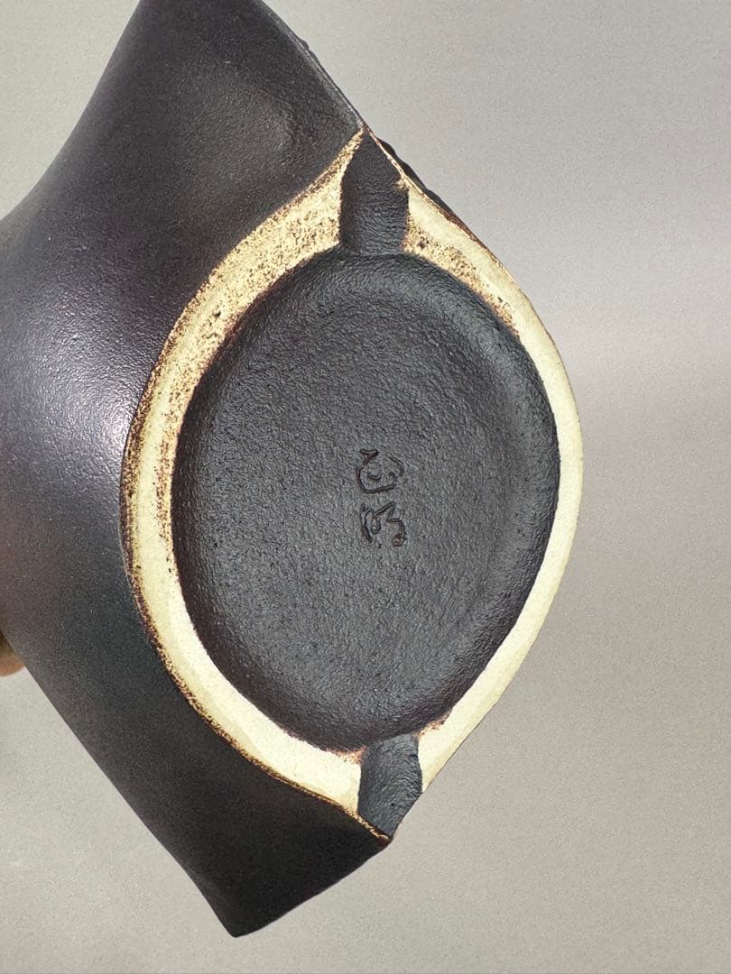 池坊　いけばな　陶器　花器　花瓶　高さ40.2cm 華道具