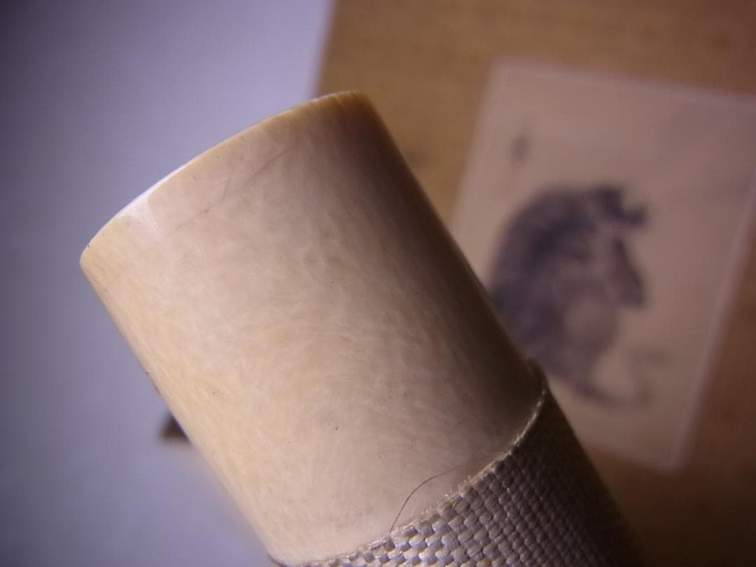 『森一鳳真蹟墨画龍虎小品張合』掛軸　箱付