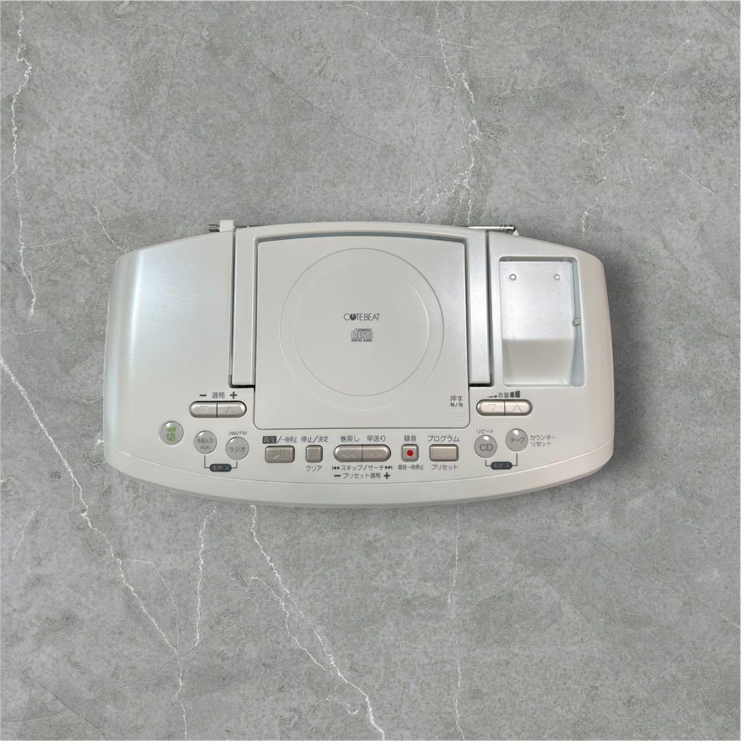 TOSHIBA TY-CDK5 CDラジカセ シルバー