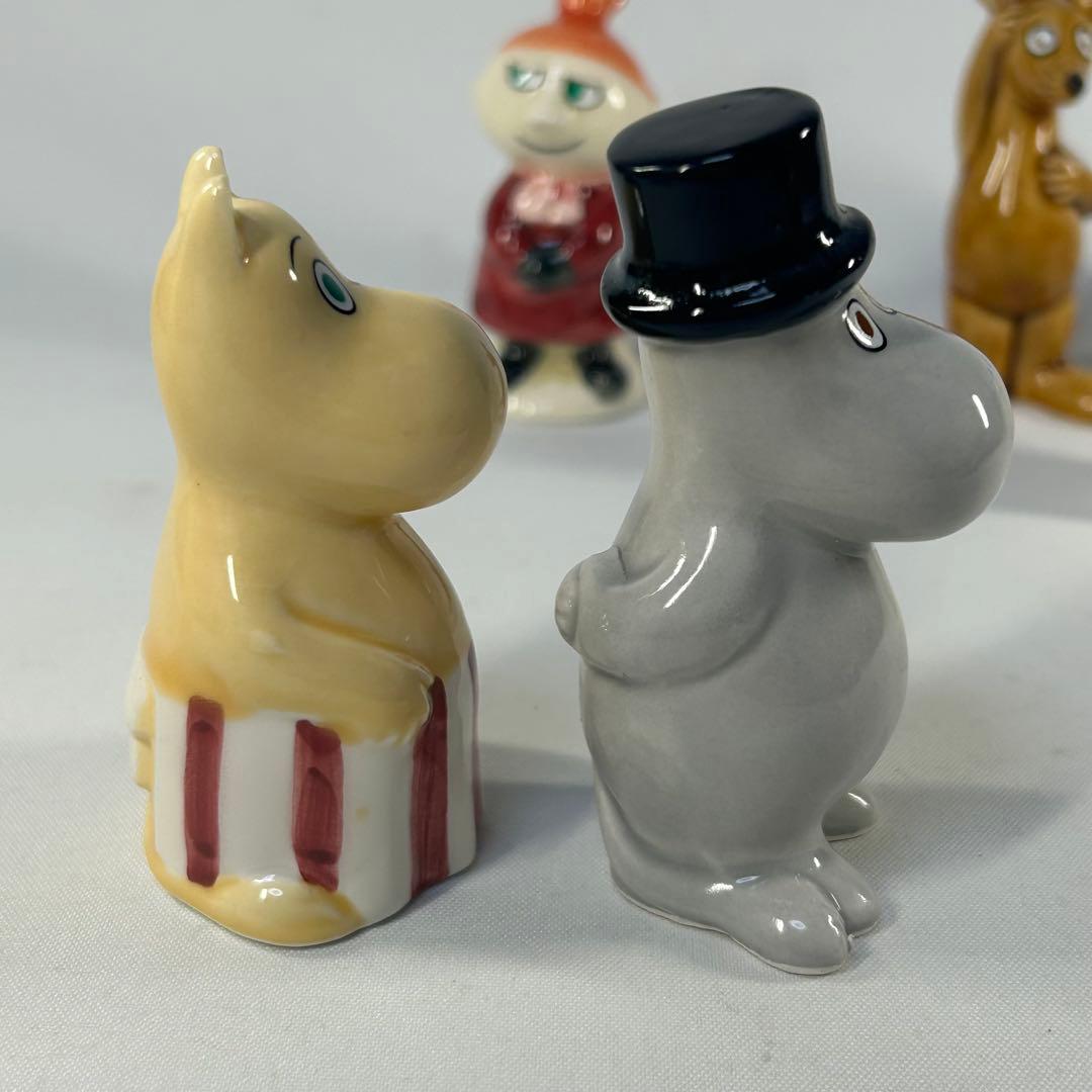 ムーミン　陶器製　置物　8点セット