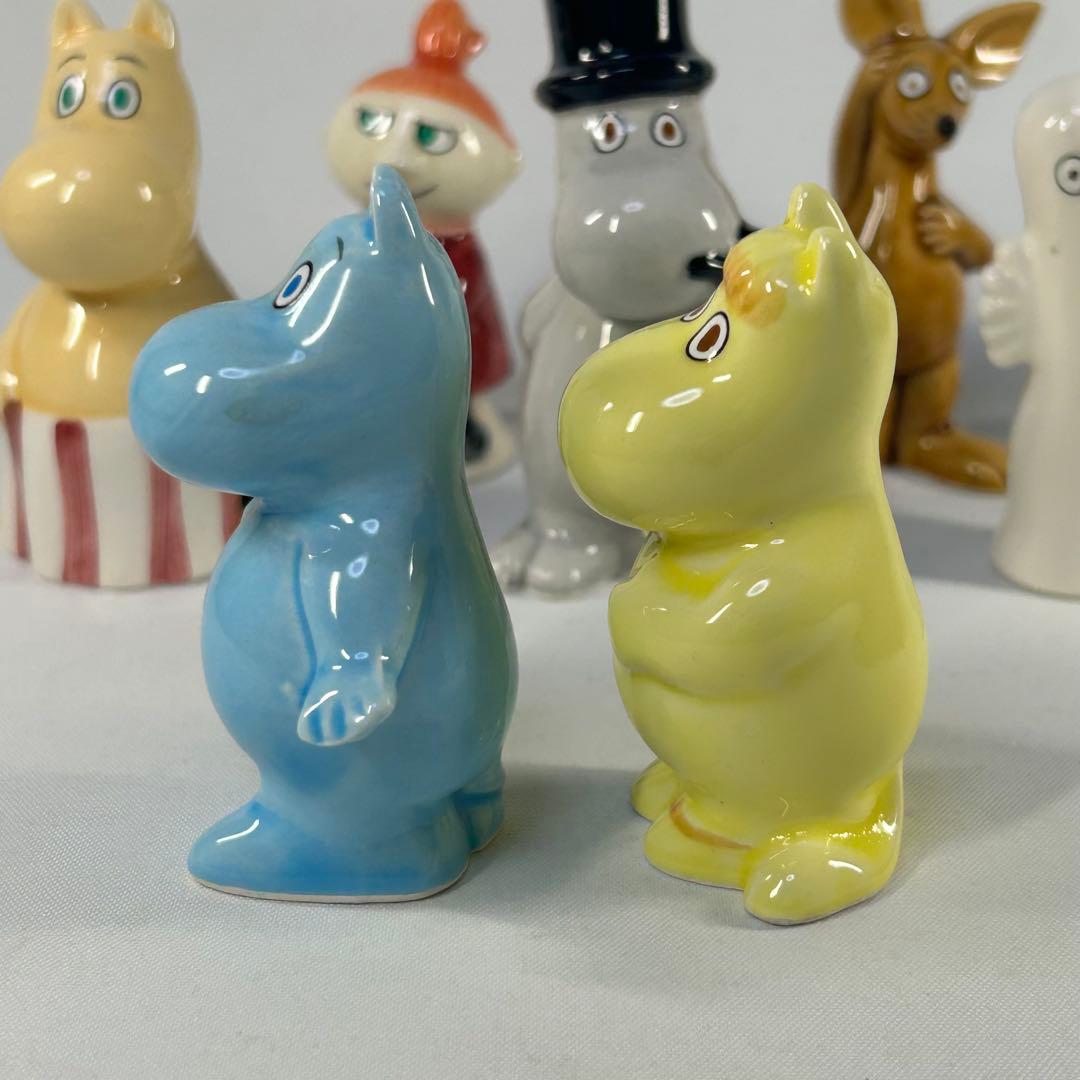 ムーミン　陶器製　置物　8点セット