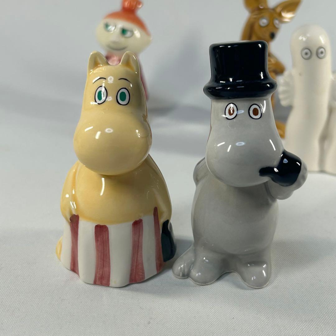ムーミン　陶器製　置物　8点セット