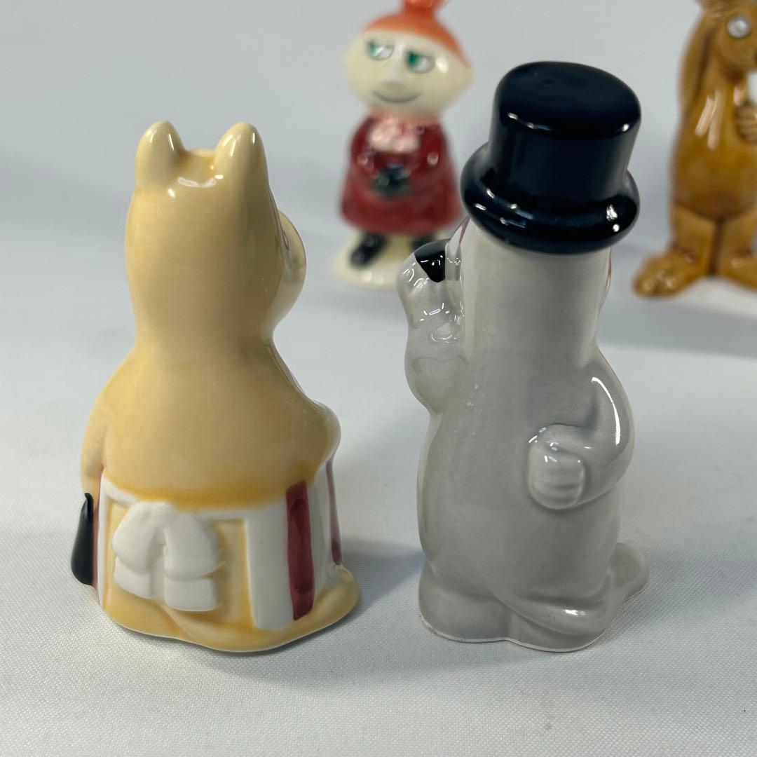 ムーミン　陶器製　置物　8点セット