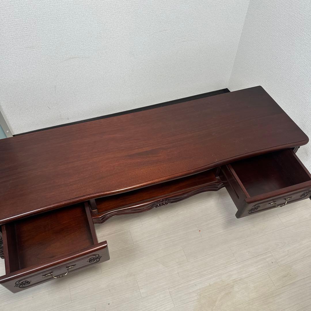 アンティーク調 テレビボード テレビ台リビングボード マボガニー材 i1※