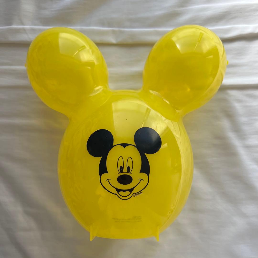 海外ディズニーミッキーマウス風船ポップコーンバケット黄色