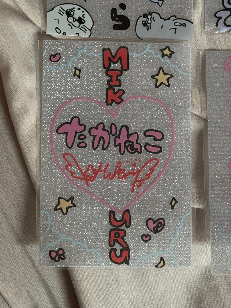 高嶺のなでしこ　ペンライトシート　ペンライトフィルム