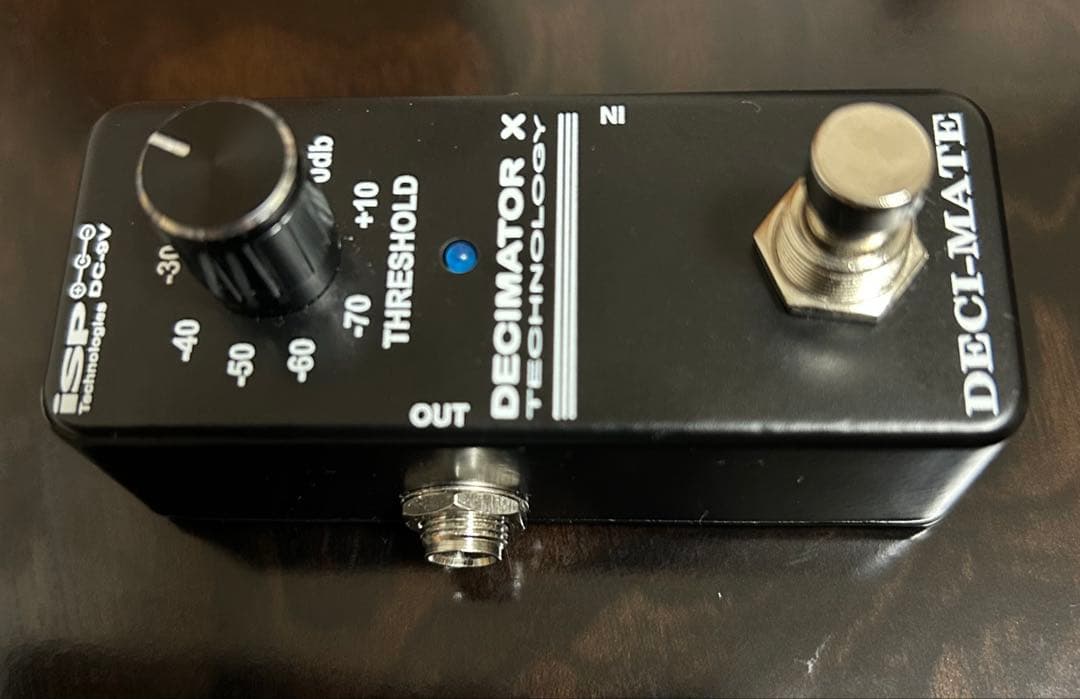 isp DECIMATOR X ギターエフェクター　ノイズリダクション